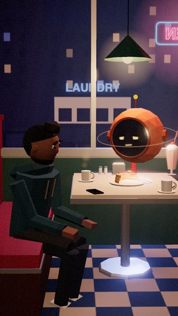 a 24-hour diner